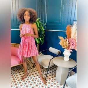 EUC Aakaa Animal Print Dress Sz XL